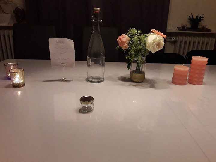  Essai déco table et achat du miroir pour plan de table - 2