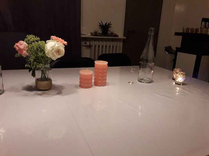  Essai déco table et achat du miroir pour plan de table - 3