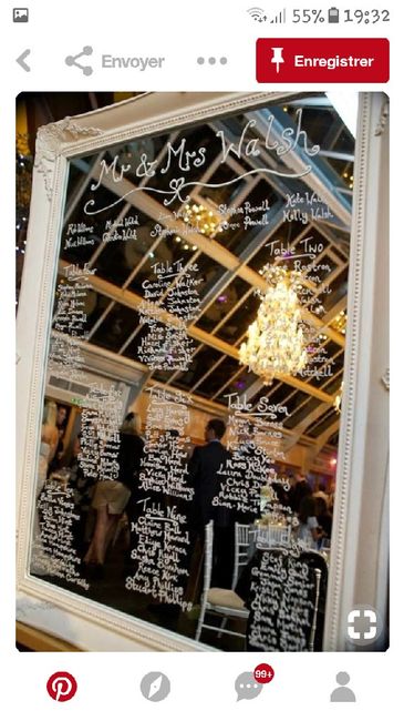  Essai déco table et achat du miroir pour plan de table - 1