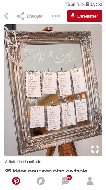  Essai déco table et achat du miroir pour plan de table - 2