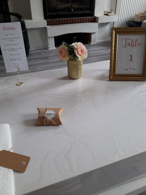 Voici ce qu'il y aura sur mes tables le jour j ! - 2