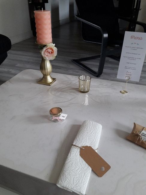 Voici ce qu'il y aura sur mes tables le jour j ! - 3