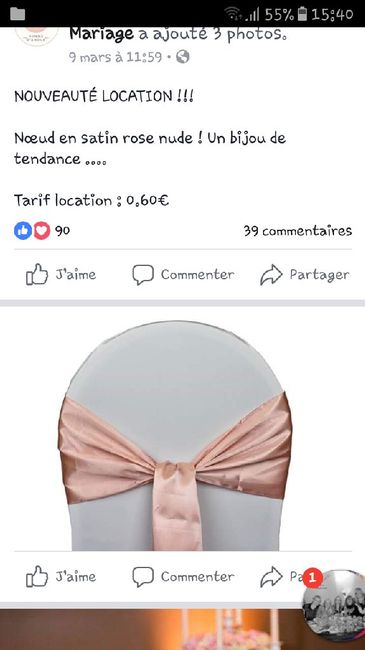 Voici ce qu'il y aura sur mes tables le jour j ! - 4