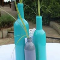 Déco blanc, gris et turquoise.. - 2