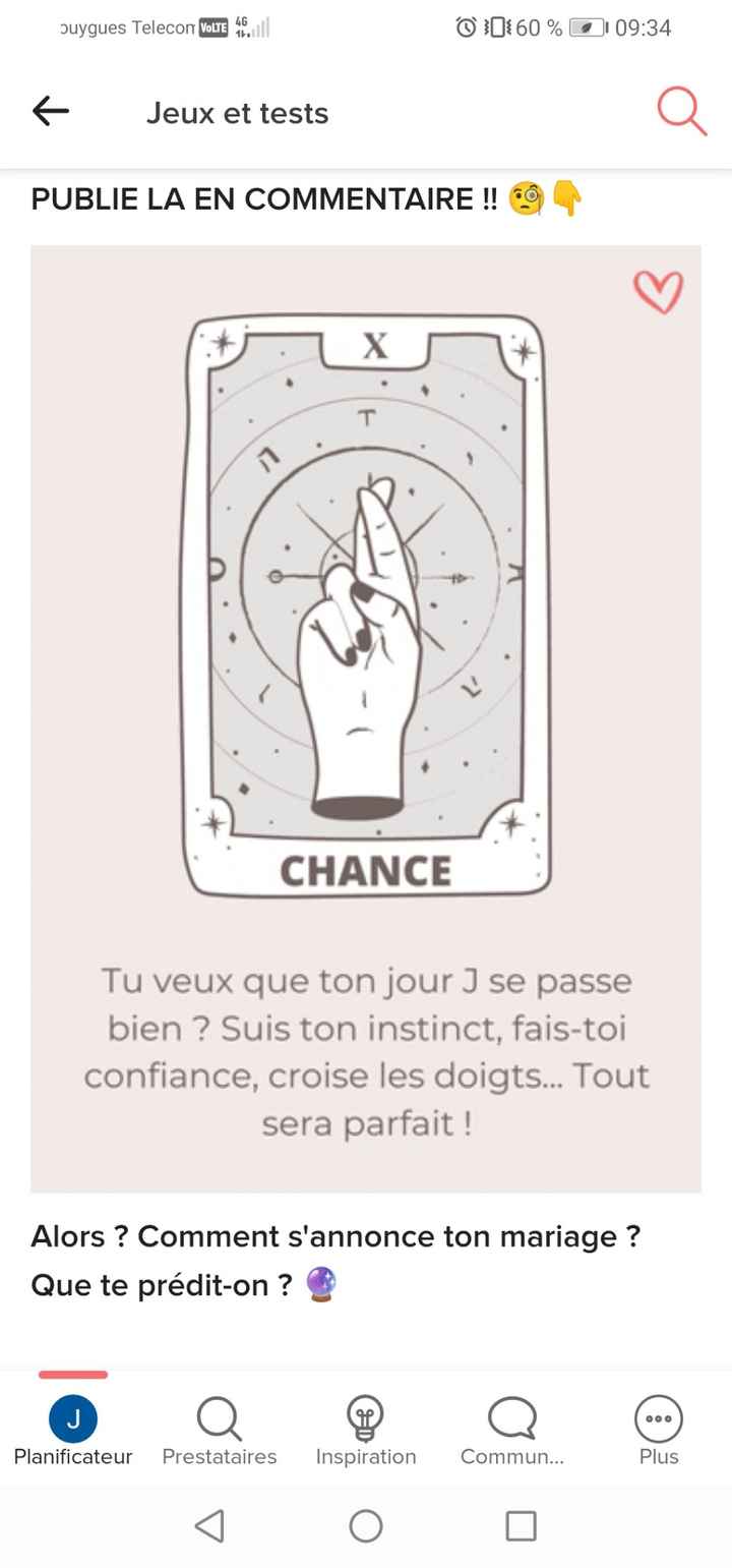 La chance te sourit 🔮😃 - 1