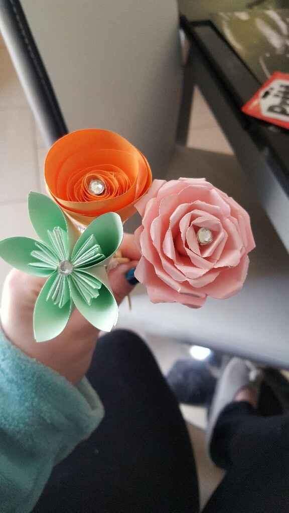 Aide bouquet origami - 1