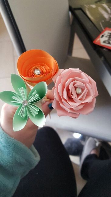 Aide bouquet origami - 1