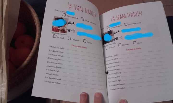 une présentation des témoins