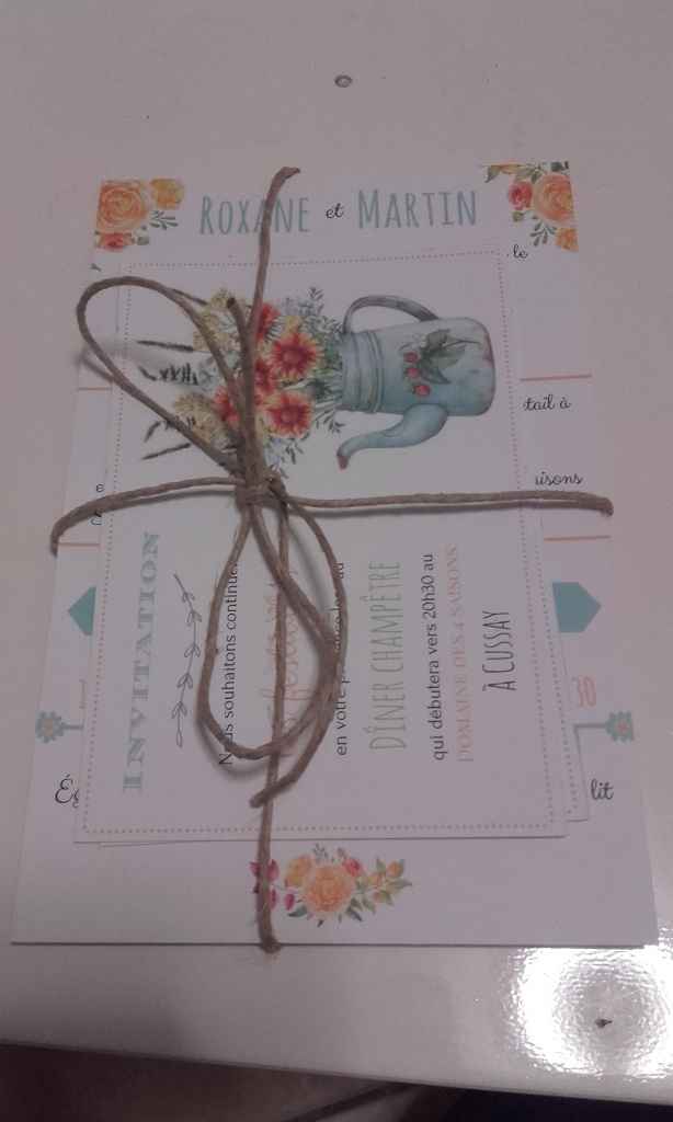 faire part ficelle naturelle