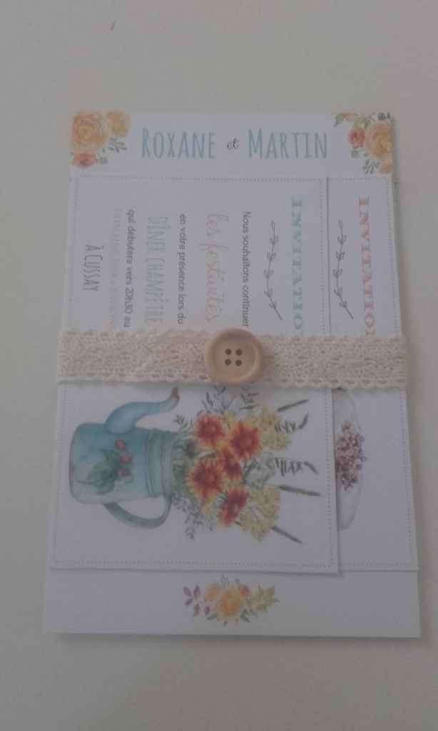 faire-part relié