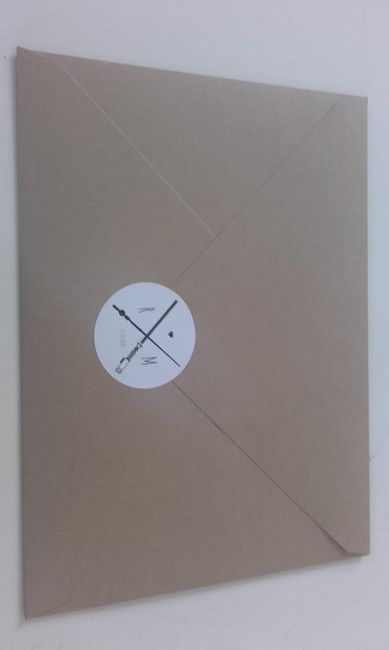 l'arrière de l'enveloppe