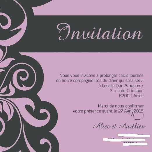 invitations