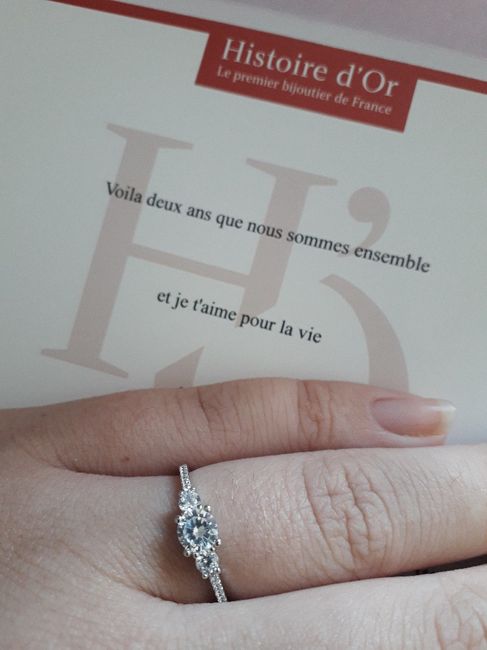 Ma bague de fiançailles - 1