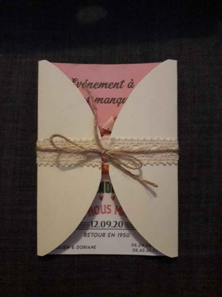 Mes "save the Date" fait main sont prêts ! - 1
