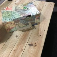 Diy urne de mariage - 2