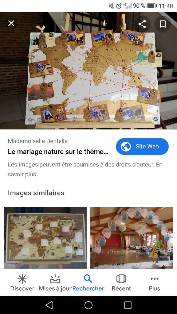 Comment est votre tableau de présentation de plan de table ? - 1