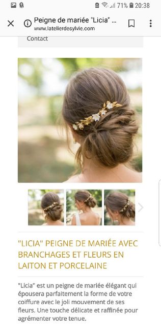 Avis coiffure-peigne. - 2