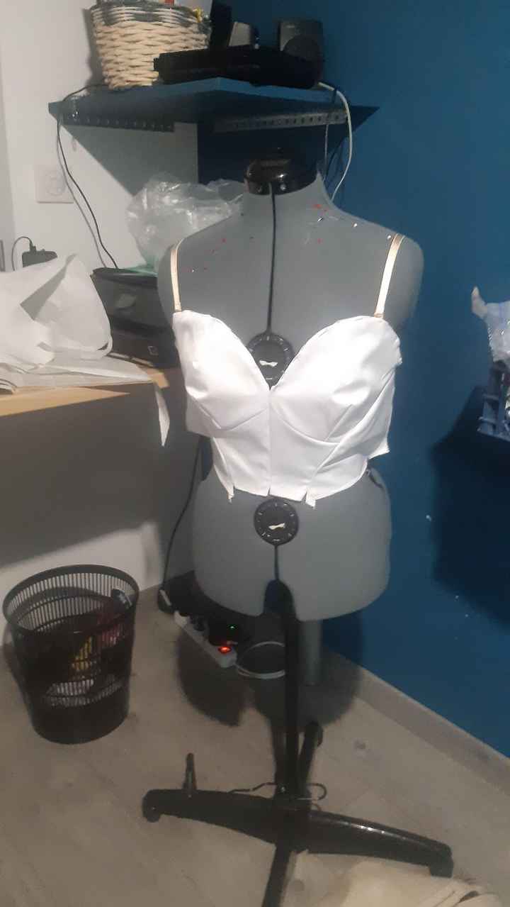Aide buste pour robe de mariée - 1