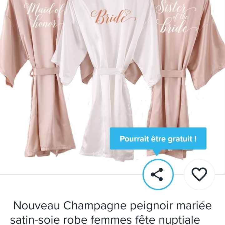 Peignoir préparation - 1