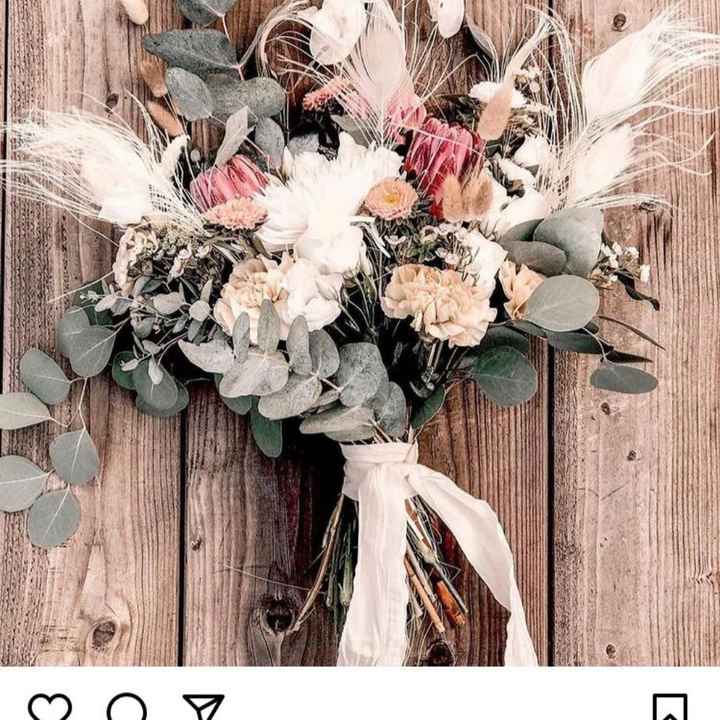 Bouquet de Mariee fleurs sechees? - 2