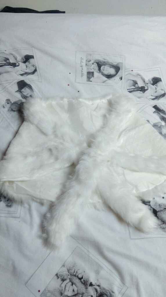 Bolero cape ivoire - 3