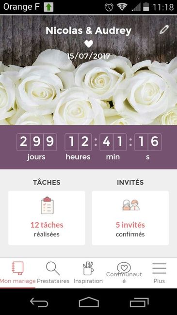 Mariage du 15 juillet 2017 - 1