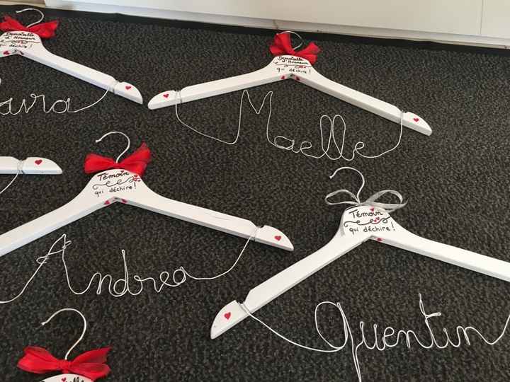 Cintres personnalisés témoins et dh - 1