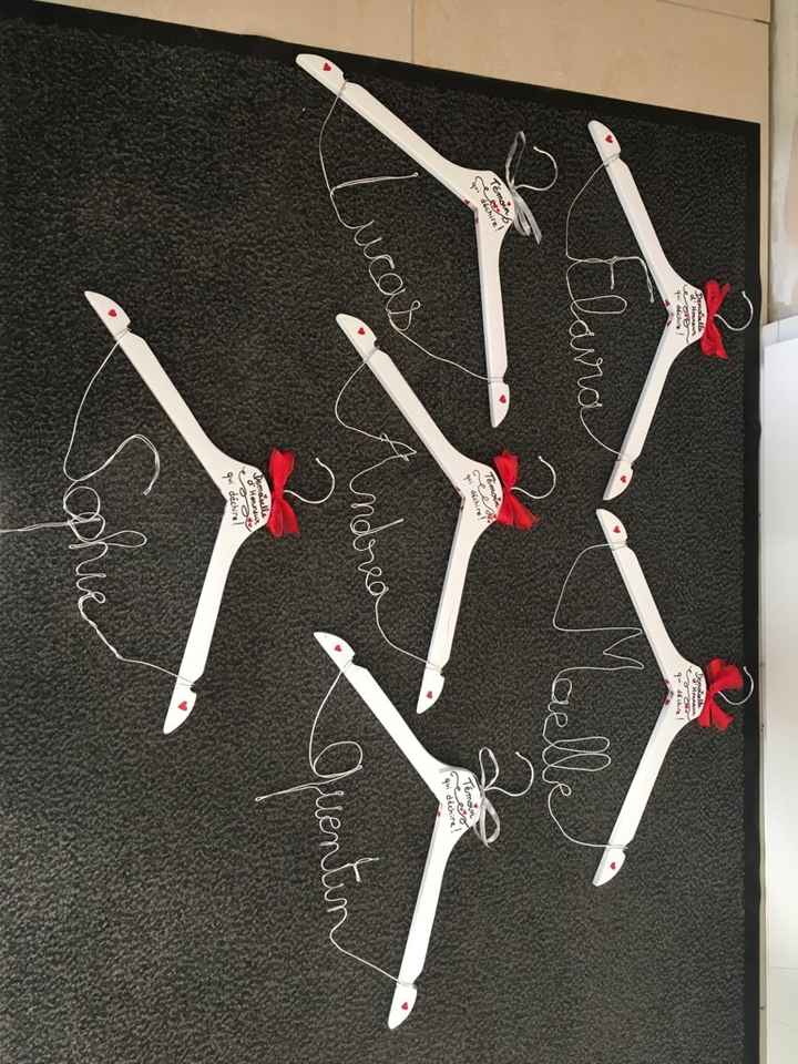 Cintres personnalisés témoins et dh - 2