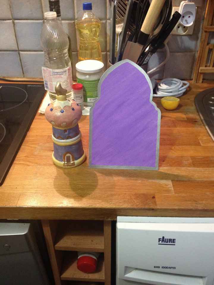 Marque table thème mille et une nuit - 1