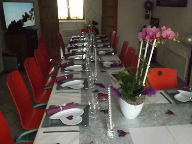 Idees deco mariage violet - 2