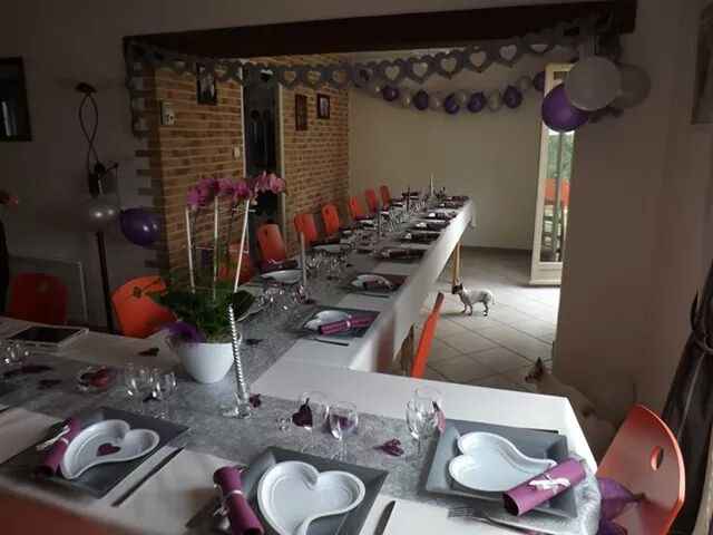 Idees deco mariage violet - 3