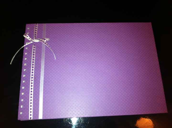 Mon livre d'or diy qu'en pensez vous  - 1