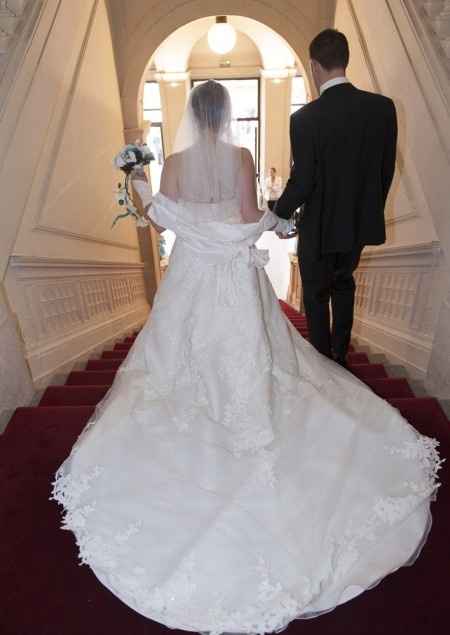 descente des marches