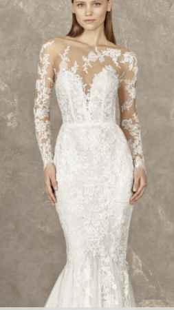 Ma robe telle que j'aimerai qu'elle soit après ajout de manches