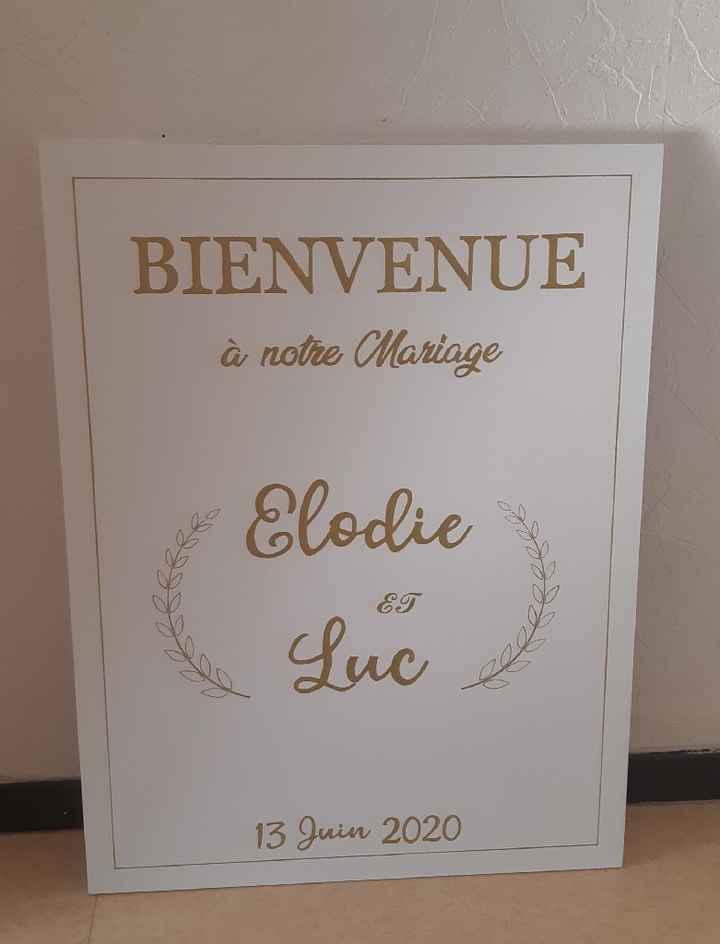 Panneau de bienvenue - 1