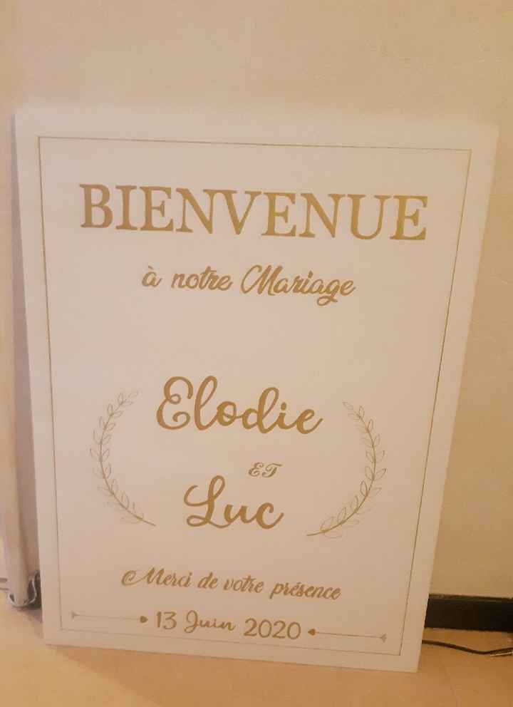 Panneau de bienvenue - 1