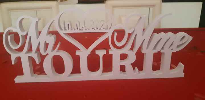 Deco de table d'honneur - 1