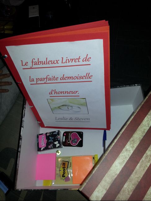 Coffret demoiselles d'honneur