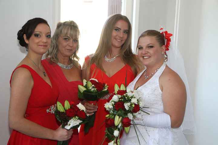 demoiselles d'honneur et maman