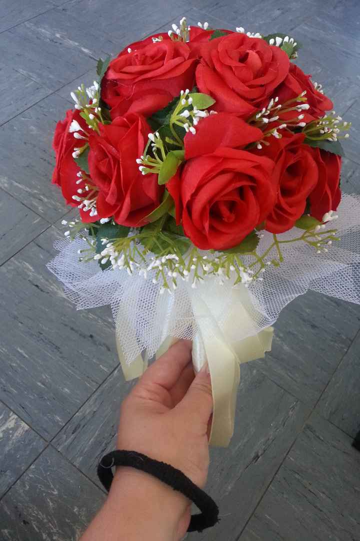 Le bouquet à lancer