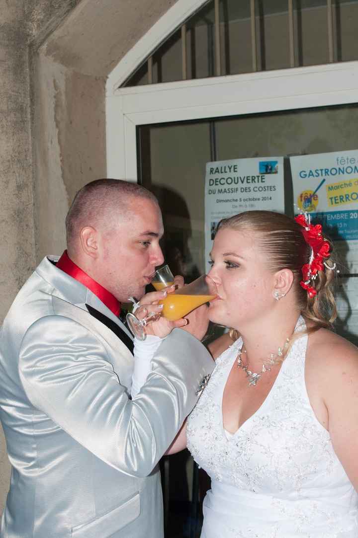 Ouverture du vin d'honneur