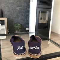 Espadrilles personnalisées homme "just Married" - 1