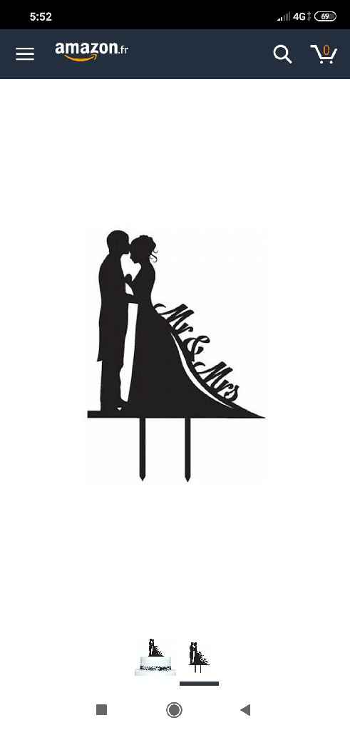 Cake topper - 2