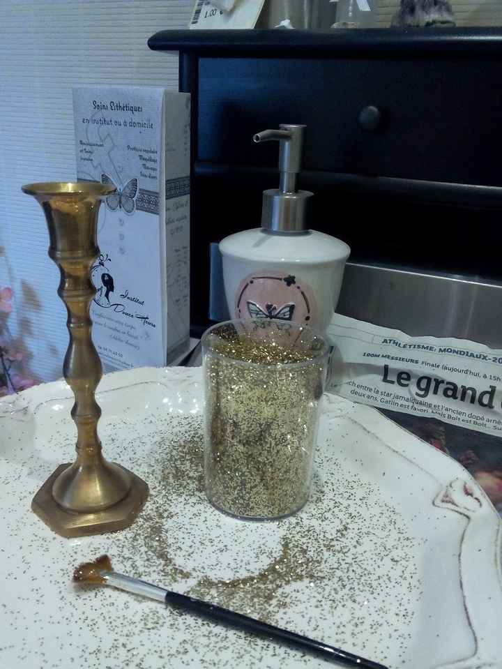 bougeoir DIY