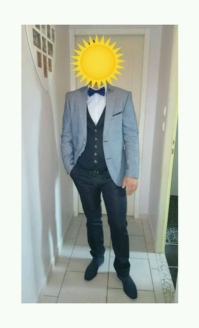 Dernier essai costume pour mon chéri - 1