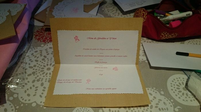 Mes menus - 1