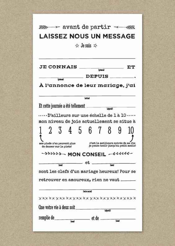 Livre d'or - 1
