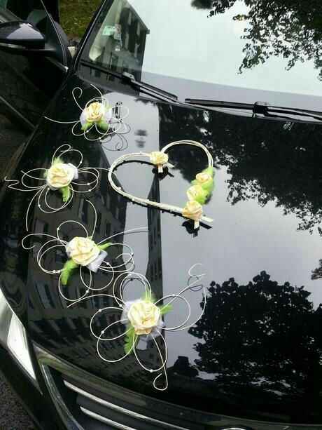 Idée décoration voiture sans fleurs? - 1