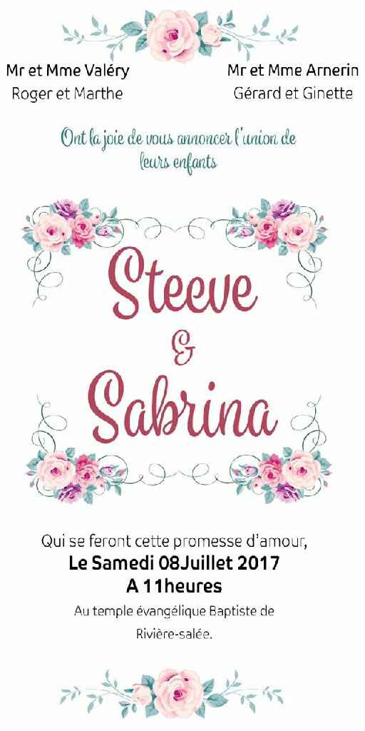 Faire part fin. - 3