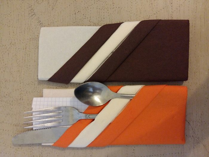 Pliage serviettes - 2